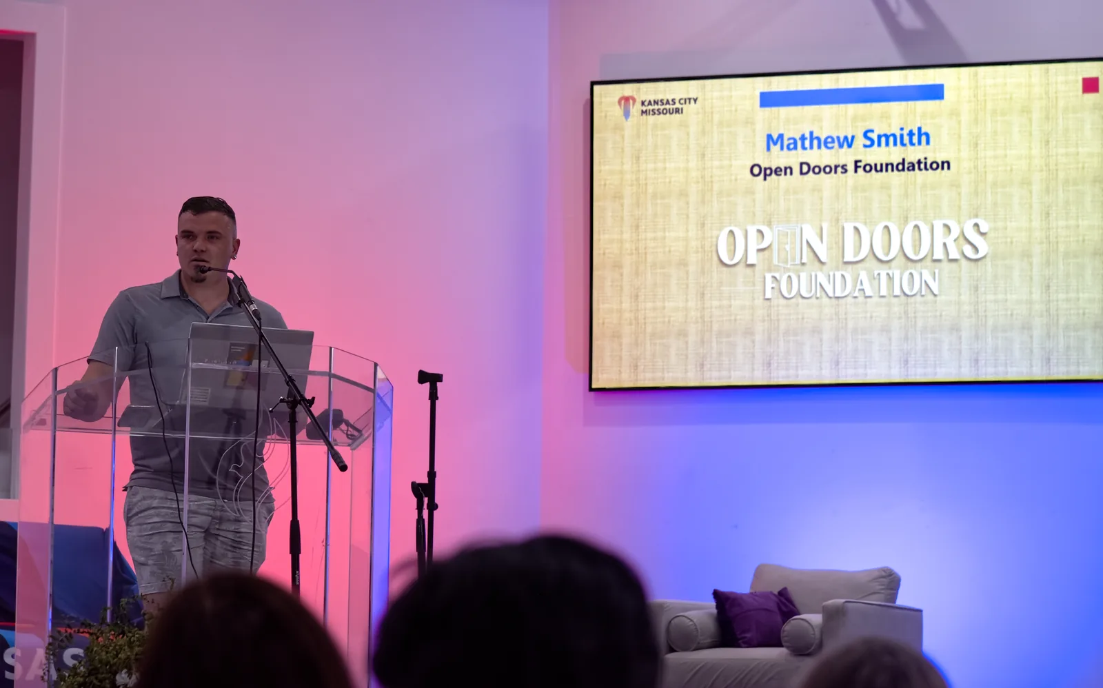 Mathew Smith, Open Doors Foundation.