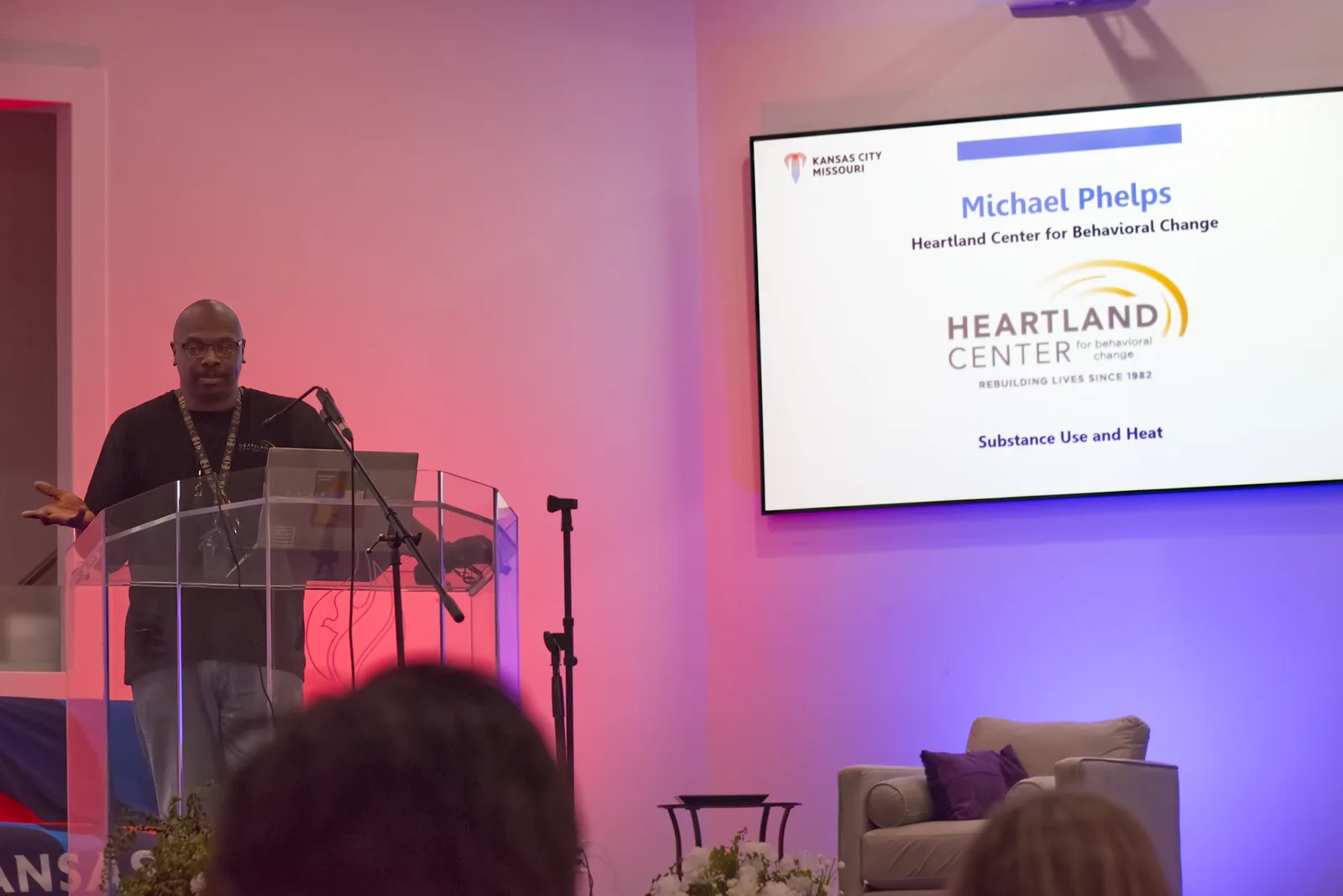 Michael Phelps, Heartland Center for Behavioral Change.